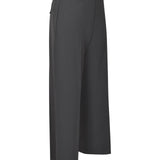 pantaloni gamba larga con pences 