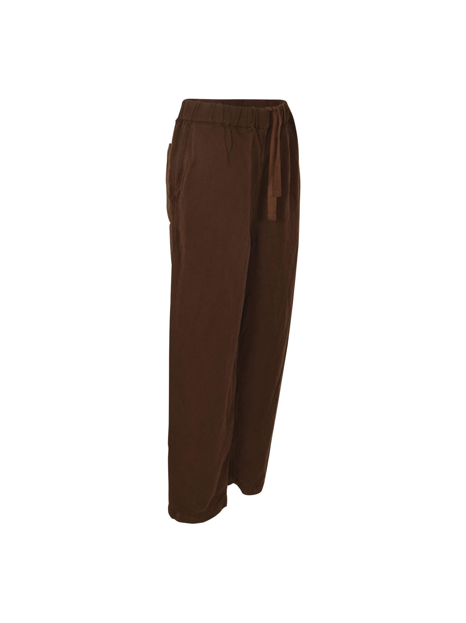 pantaloni elastico e coulisse in vita 