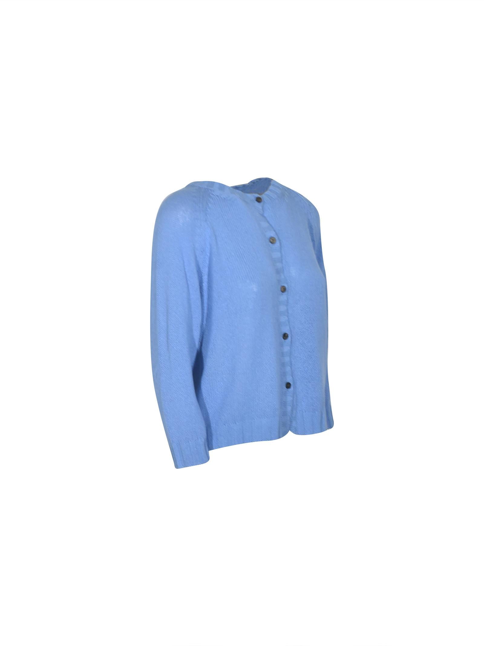 cardigan aire girocollo m 3/4 