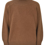 maglia collo lupetto over 