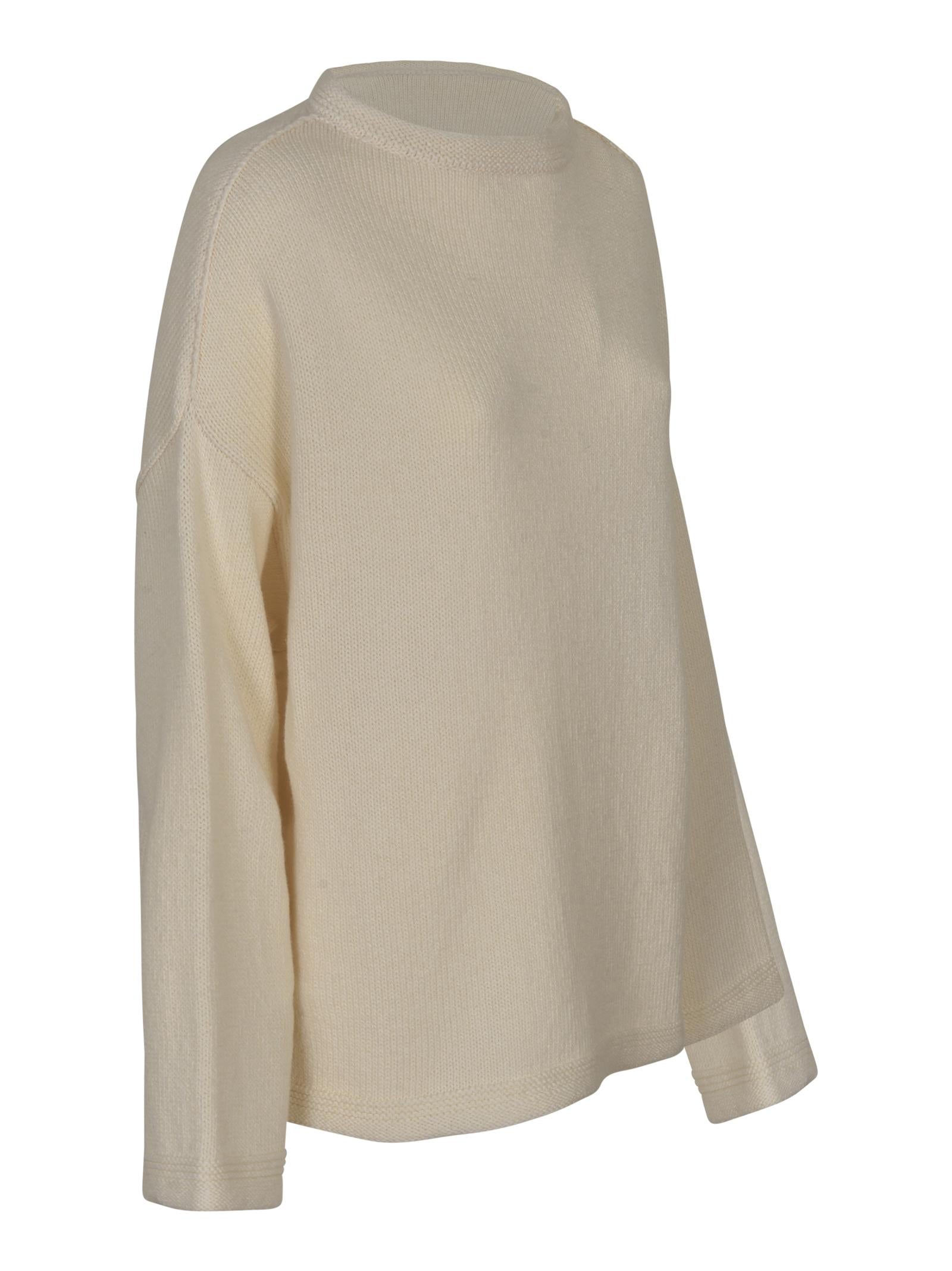 maglia girocollo over 