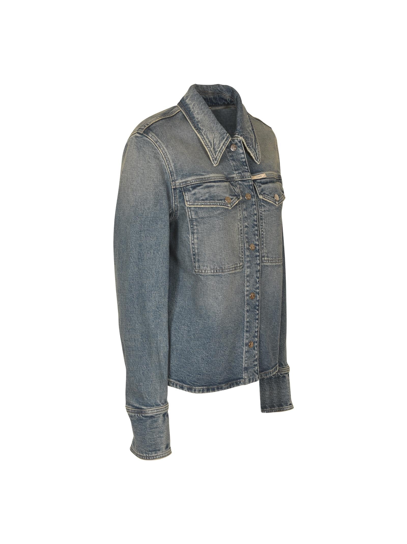 giacca camicia tasca sul seno 