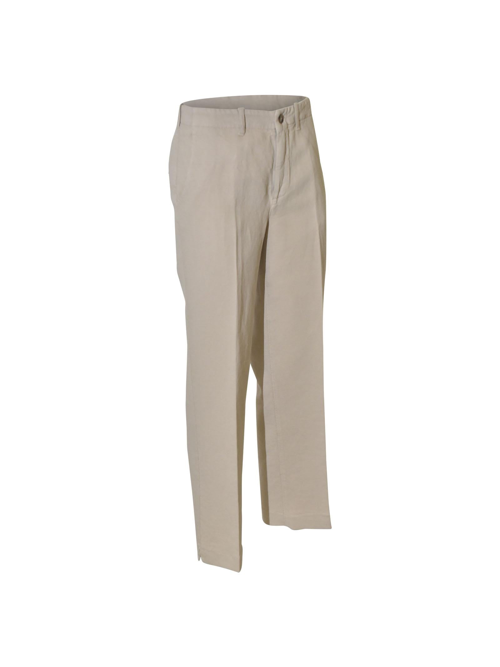 pantaloni parigi gamba dritta con spacchi 