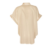 camicia m/m con ricamo 