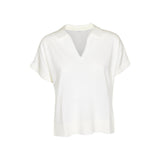 maglia m/m colletto scollo v 
