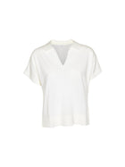 maglia m/m colletto scollo v