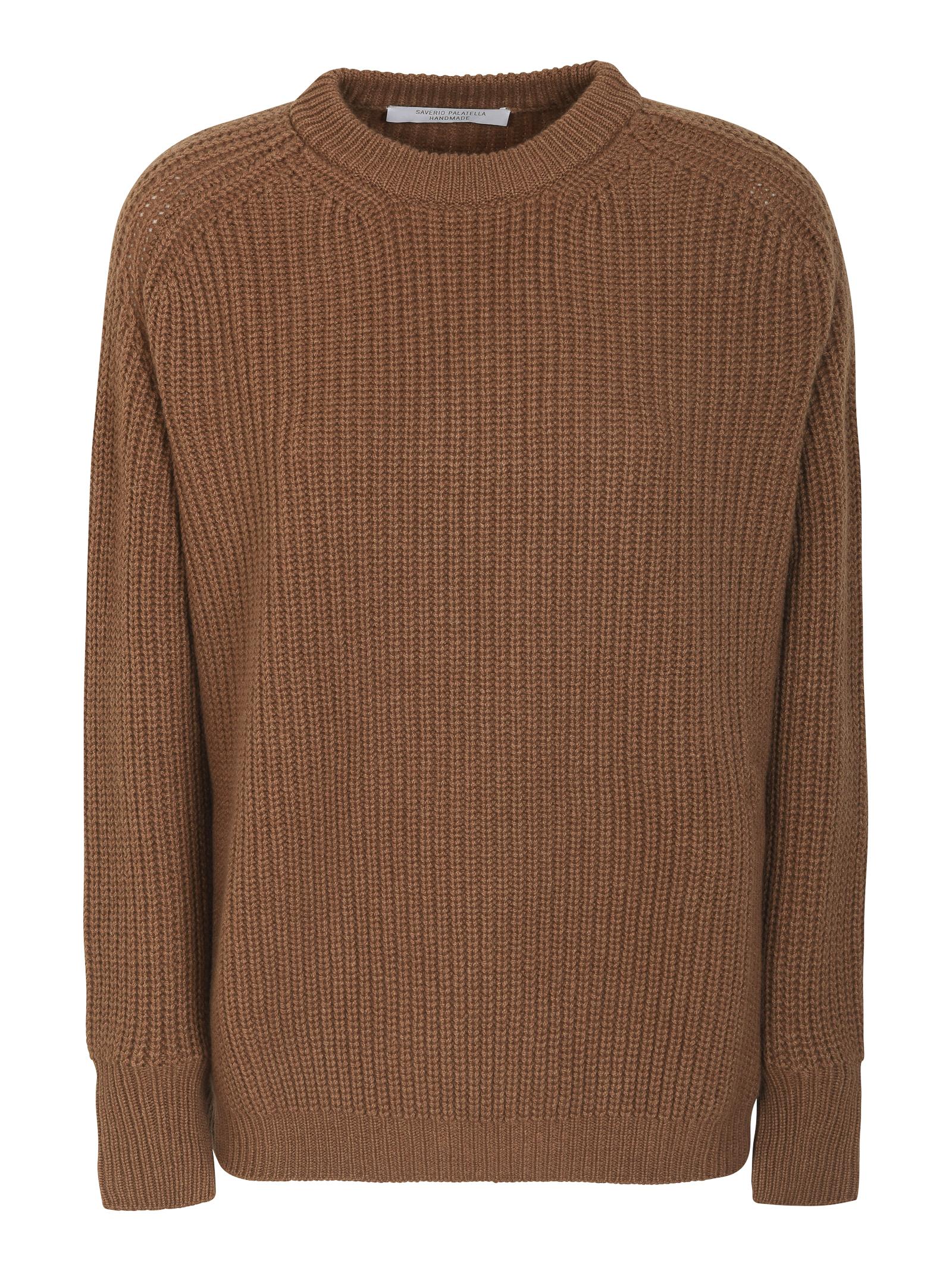 maglia girocollo a coste 