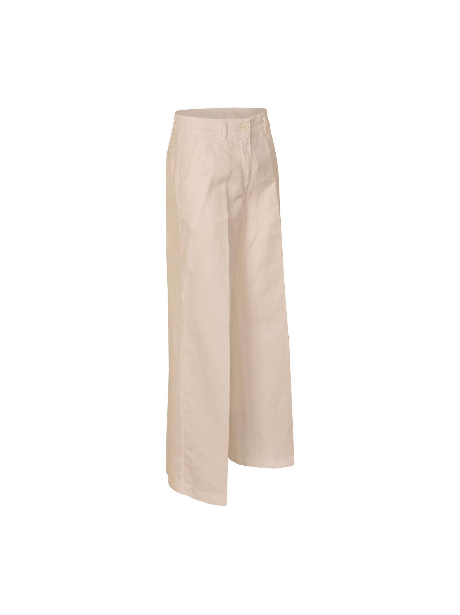 pantaloni gamba larga 