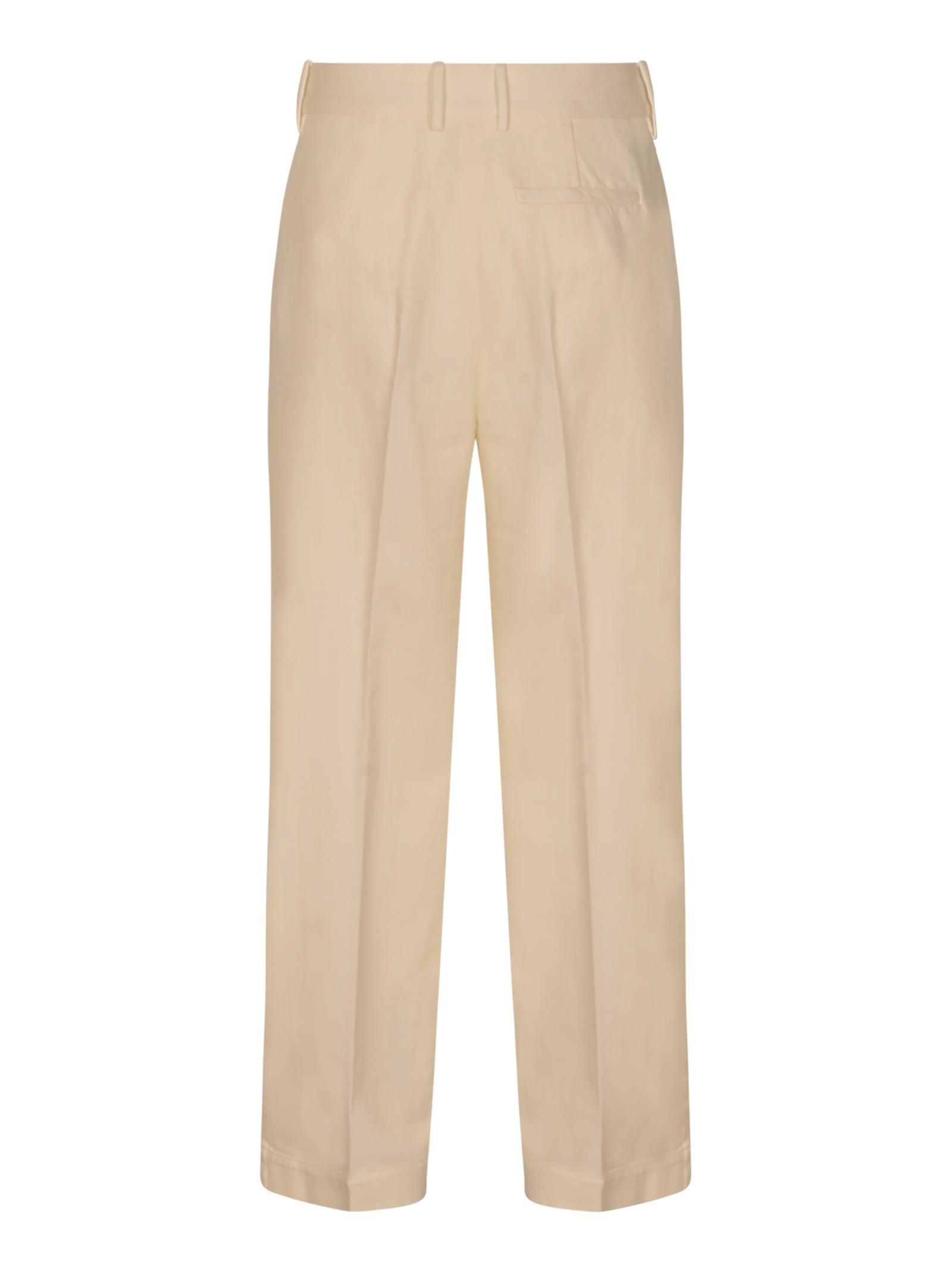 pantaloni sartoriali vita bassa 