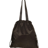 borsa nylon con logo 
