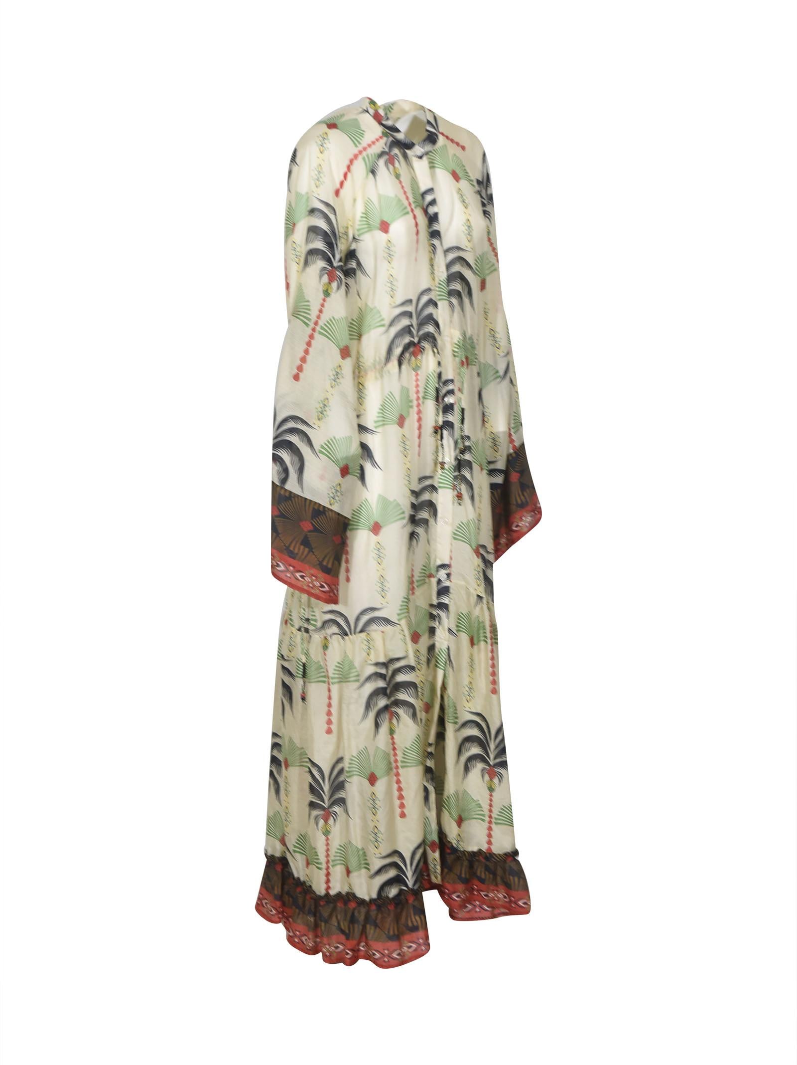 abito lungo m/l coulisse vita 