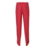 pantaloni gamba larga elastico vita dietro 