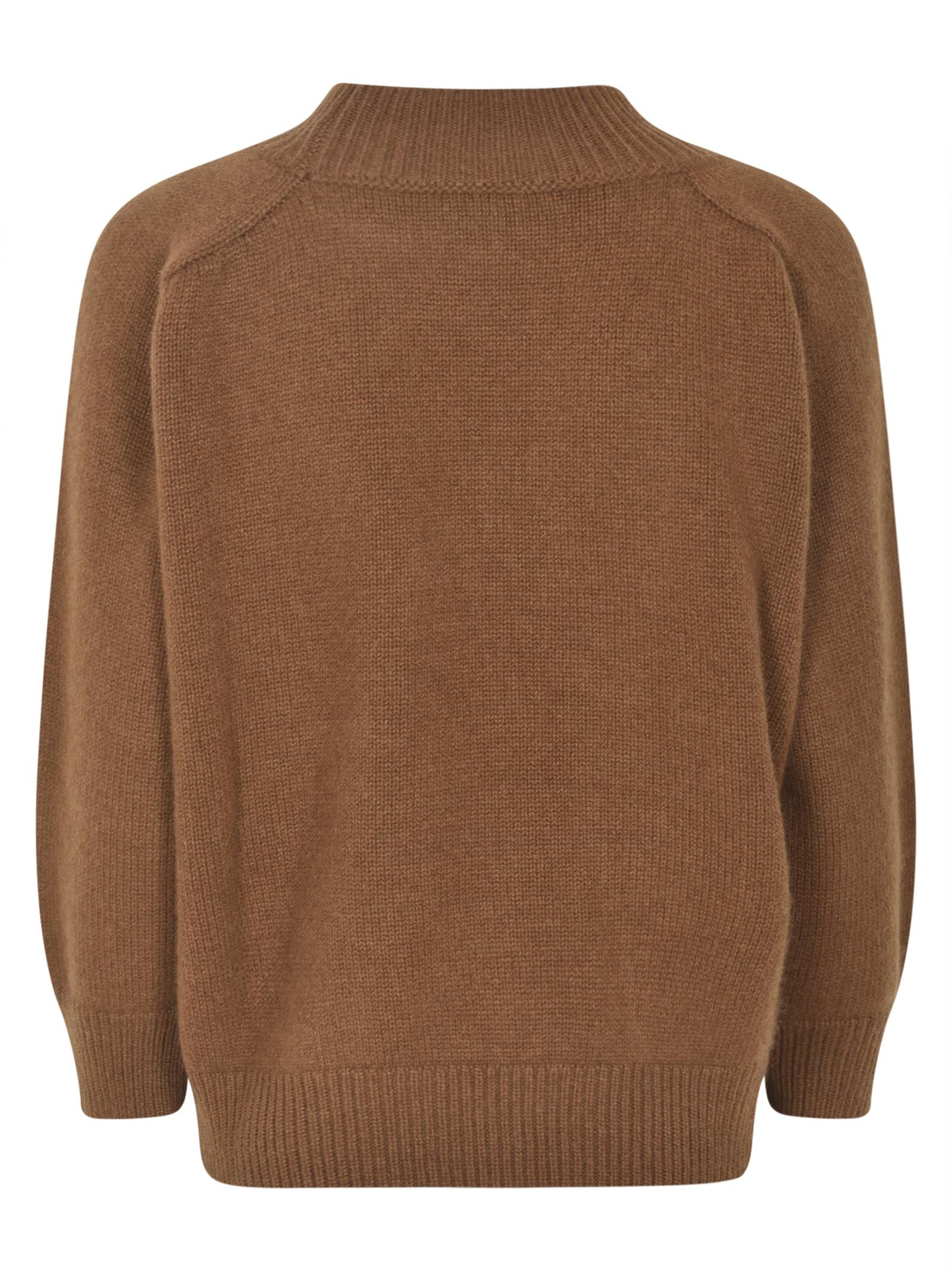 maglia collo lupetto over 