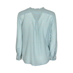 camicia rouches manica al polso 