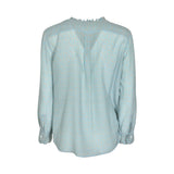 camicia rouches manica al polso 