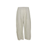 pantaloni  gamba larga con elastico 