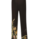 pantaloni tessuto kimono 
