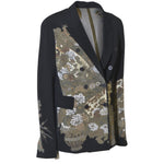 giacca kimono tradizionale con foulard vintage 