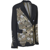 giacca kimono tradizionale con foulard vintage 