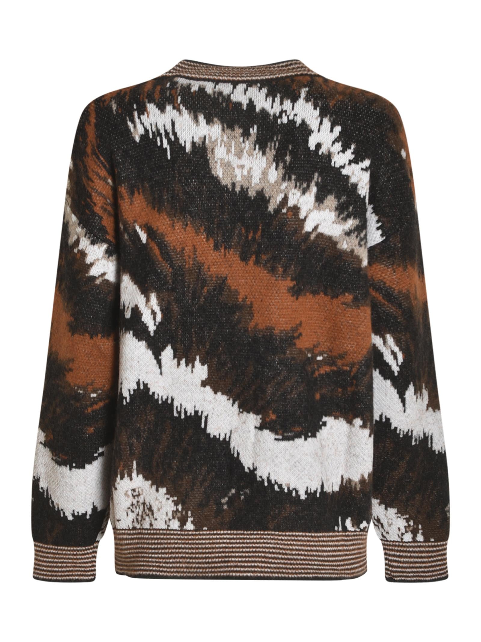 cardigan over animalier 