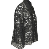 camicia pizzo manica kimono 