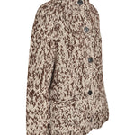 cardigan collo cratere mouline' 