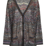 cardigan paillettes zig zag DS25WM0T-BC005GS91P6 MISSONI DONNA