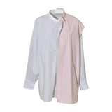 camicia lunga m/l doppio tessuto 