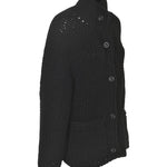 giacca maglia collo alto costa 