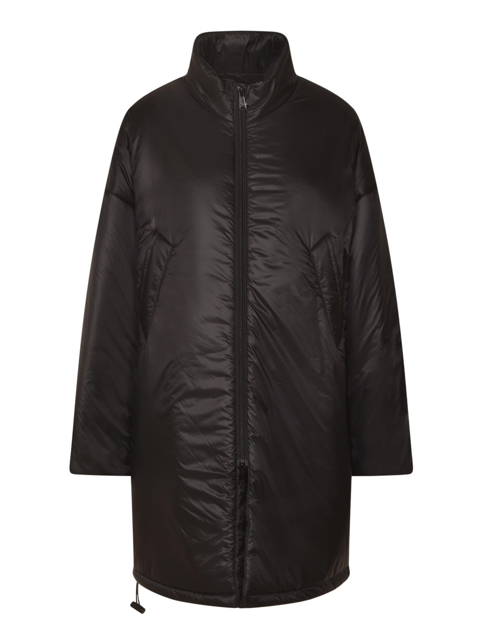 cappotto imbottito zip 