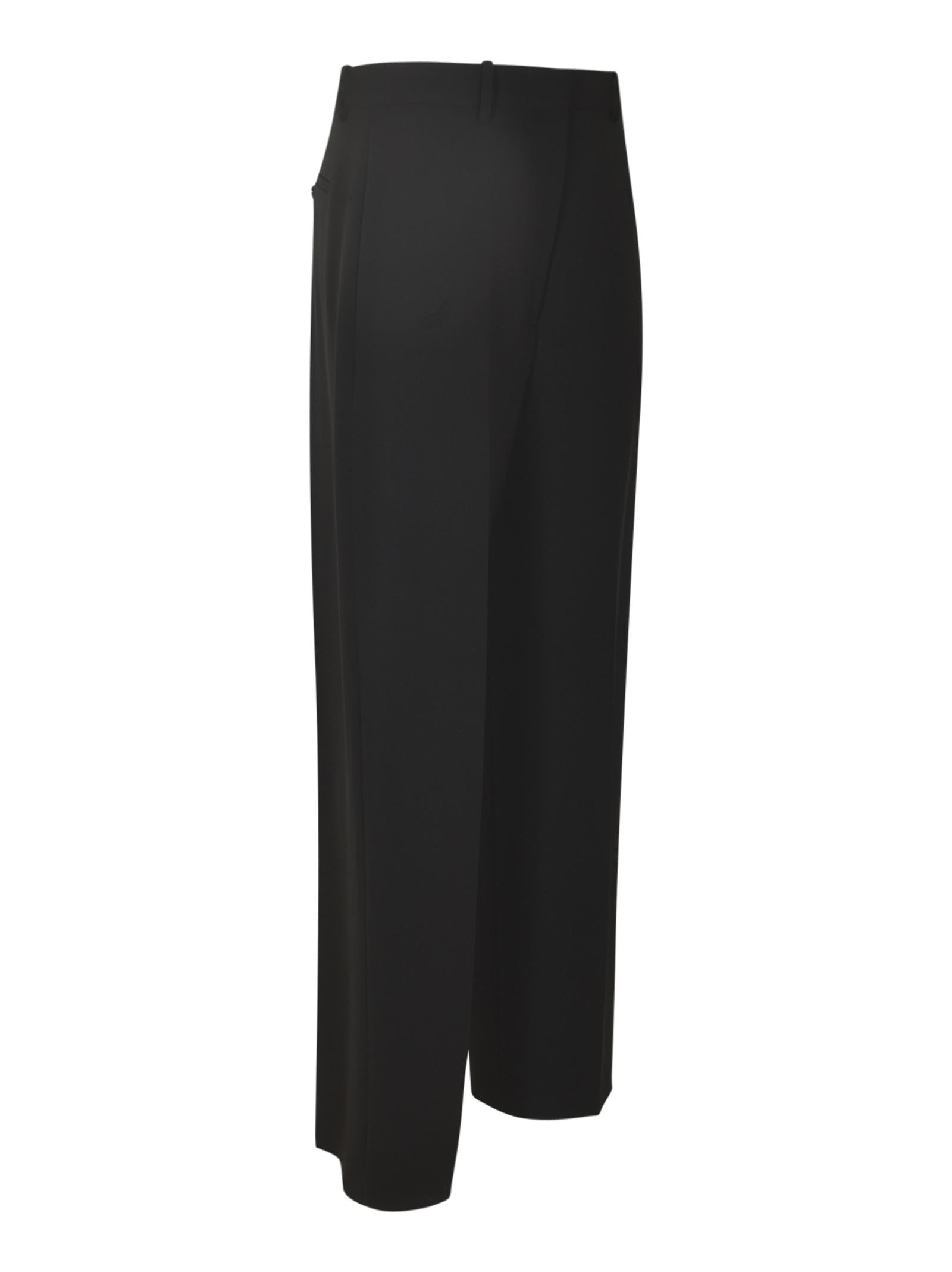 pantaloni gamba larga 