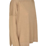 maglia over scatoletta scollo barchetta 