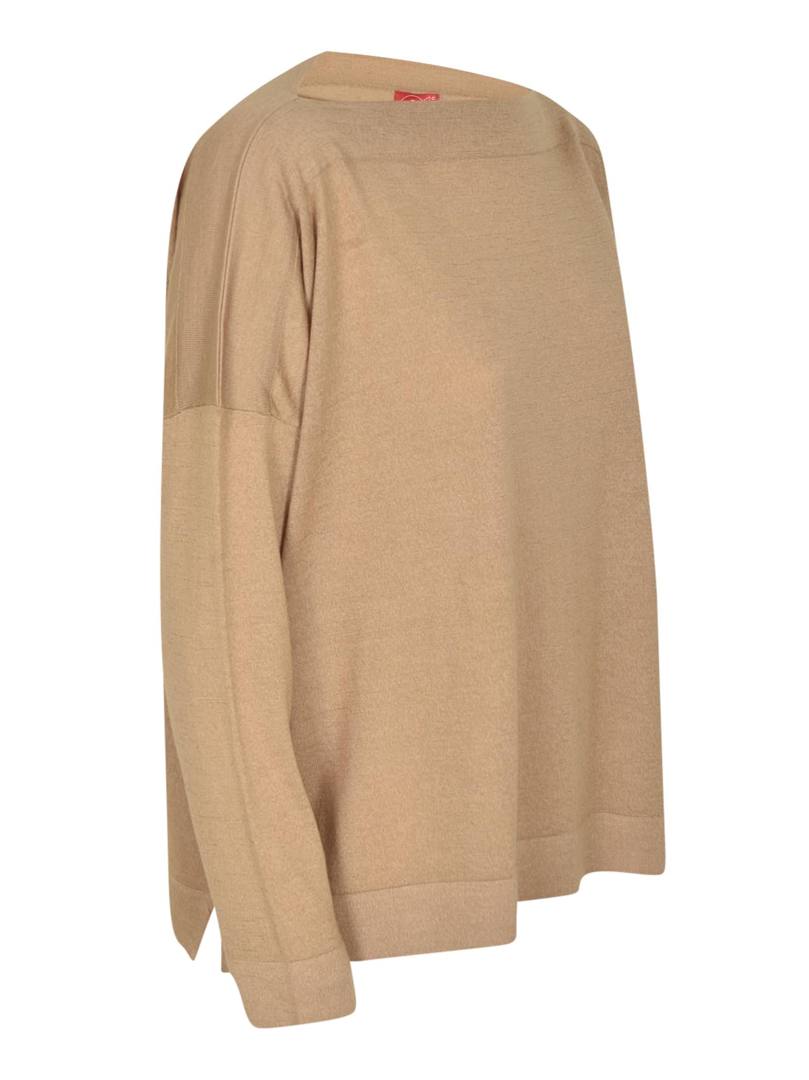 maglia over scatoletta scollo barchetta 
