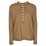 camicia  creta polo manica lunga 