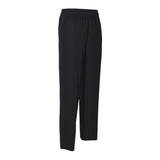 pantaloni capri con elastico gamba dritta 