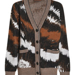 cardigan over animalier 