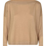 maglia over scatoletta scollo barchetta 