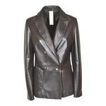blazer dooppiopetto tasca toppa 