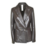 blazer dooppiopetto tasca toppa 