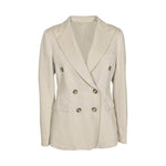 giacca lauren doppio petto beige 