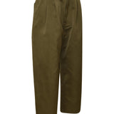 pantaloni ampi con pences 