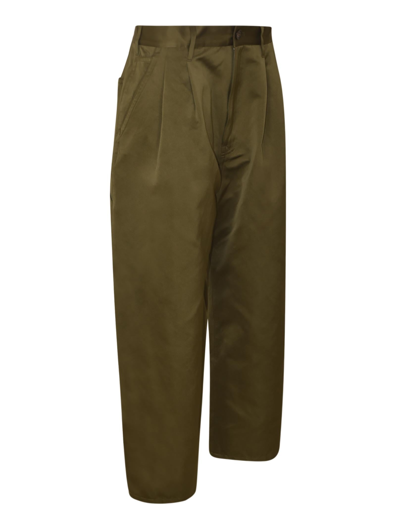 pantaloni ampi con pences 