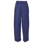 pantaloni elastico in vita con coulisse gamba dritta 