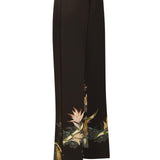 pantaloni tessuto kimono 