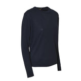 maglia girocollo m/l bordi tubolari 
