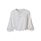 camicia m/l con pizzo 