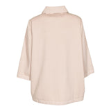 giacca olivia massau manica 3/4 collo rotondo 
