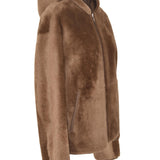 giaccone con zip me cappuccio 