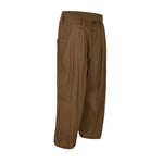 pantaloni con pences e coulisse 