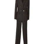 lisla e andrea tailleur giacca doppio petto pantalone gamba larga 